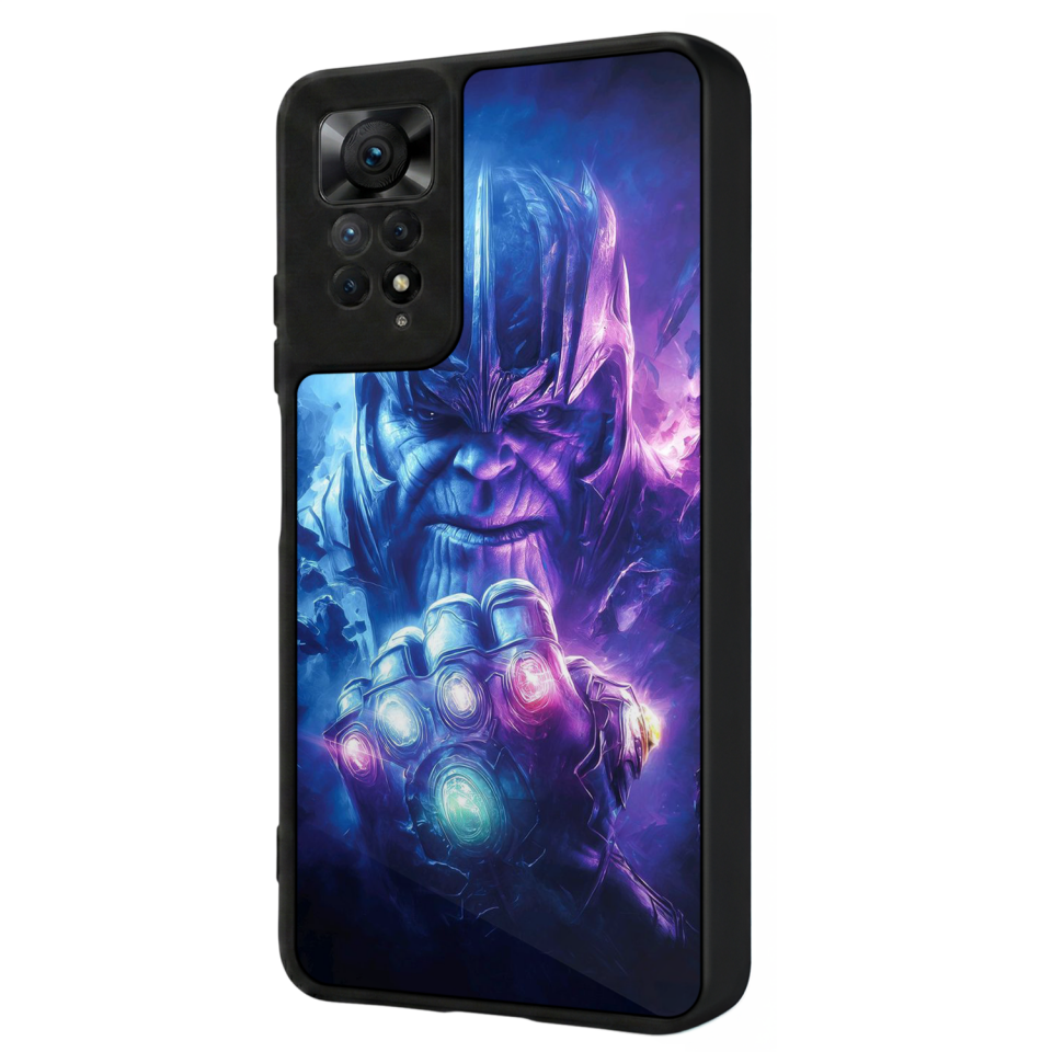 Xiaomi Redmi Note 12 Pro Uyumlu Thanos Tasarımlı Glossy Premium Kılıf