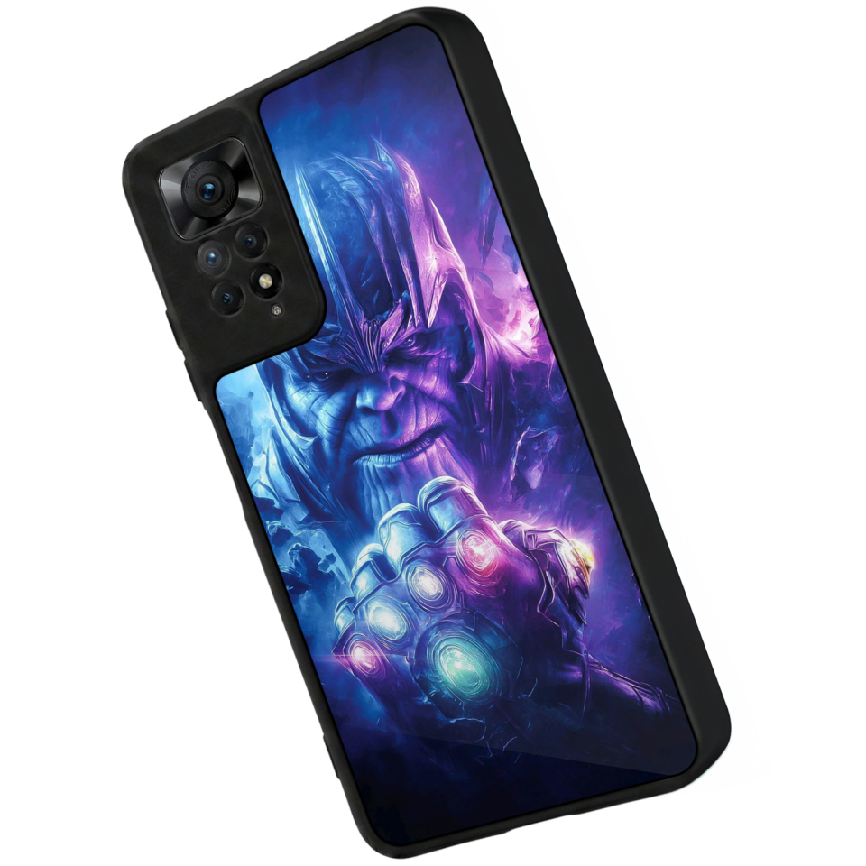 Xiaomi Redmi Note 12 Pro Uyumlu Thanos Tasarımlı Glossy Premium Kılıf