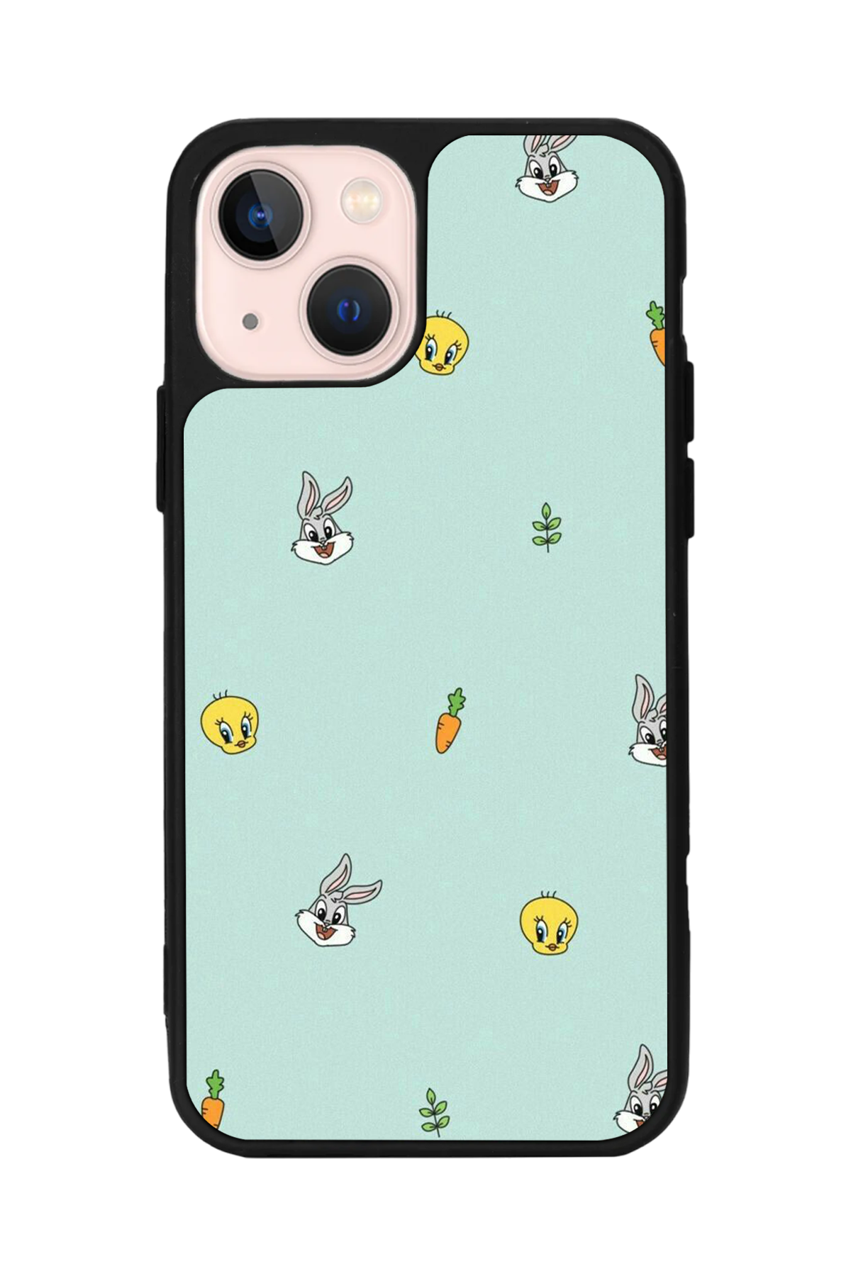 iPhone 13 Mini Uyumlu Tweety Tasarımlı Glossy Premium Kılıf
