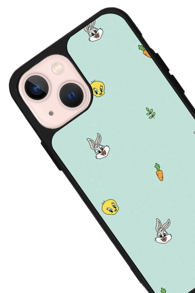 iPhone 13 Mini Uyumlu Tweety Tasarımlı Glossy Premium Kılıf