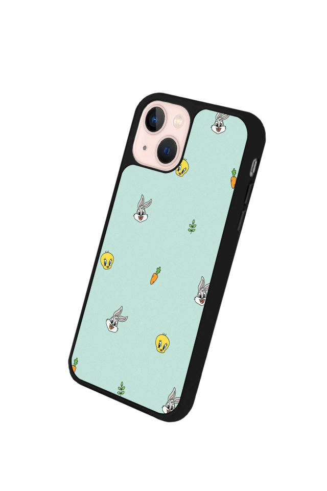 iPhone 13 Mini Uyumlu Tweety Tasarımlı Glossy Premium Kılıf