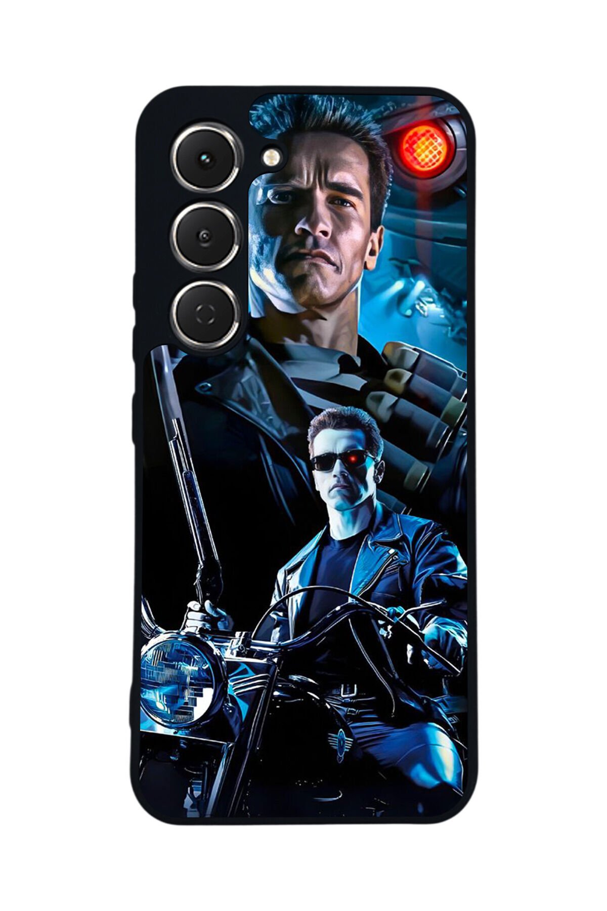 Tecno Spark 40 Pro Uyumlu Terminator Tasarımlı Glossy Premium Kılıf