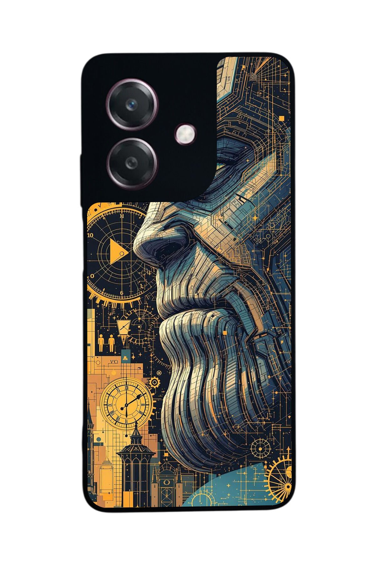 Oppo A3 5G Uyumlu Thanos Tasarımlı Glossy Premium Kılıf