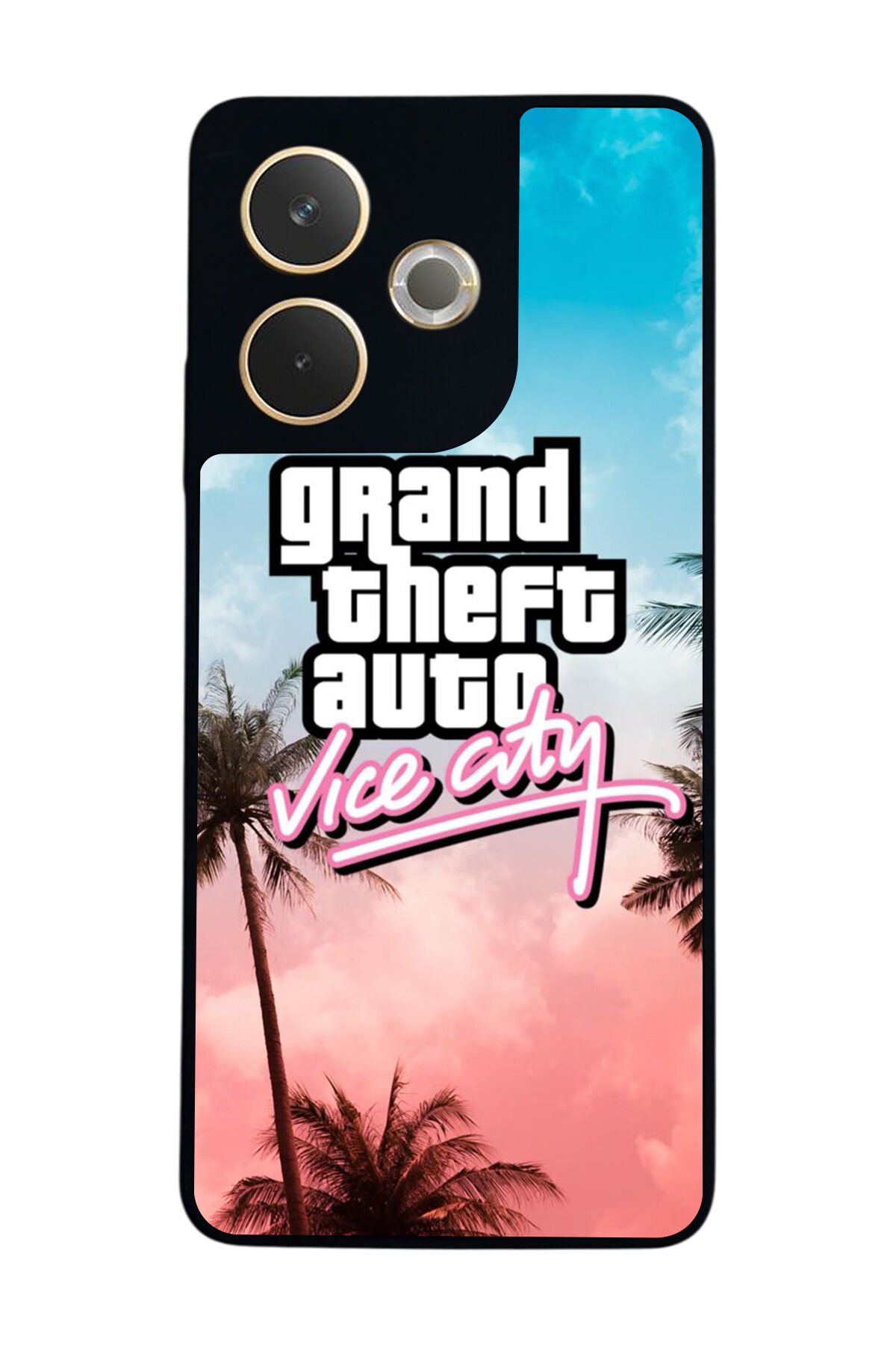 Oppo A5 Pro Uyumlu GTA Tasarımlı Glossy Premium Kılıf