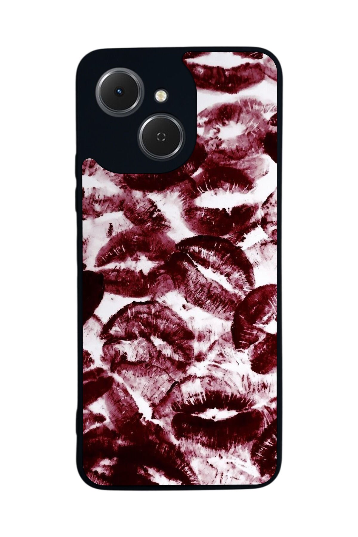Tecno Spark 40C Uyumlu Dudak Tasarımlı Glossy Premium Kılıf