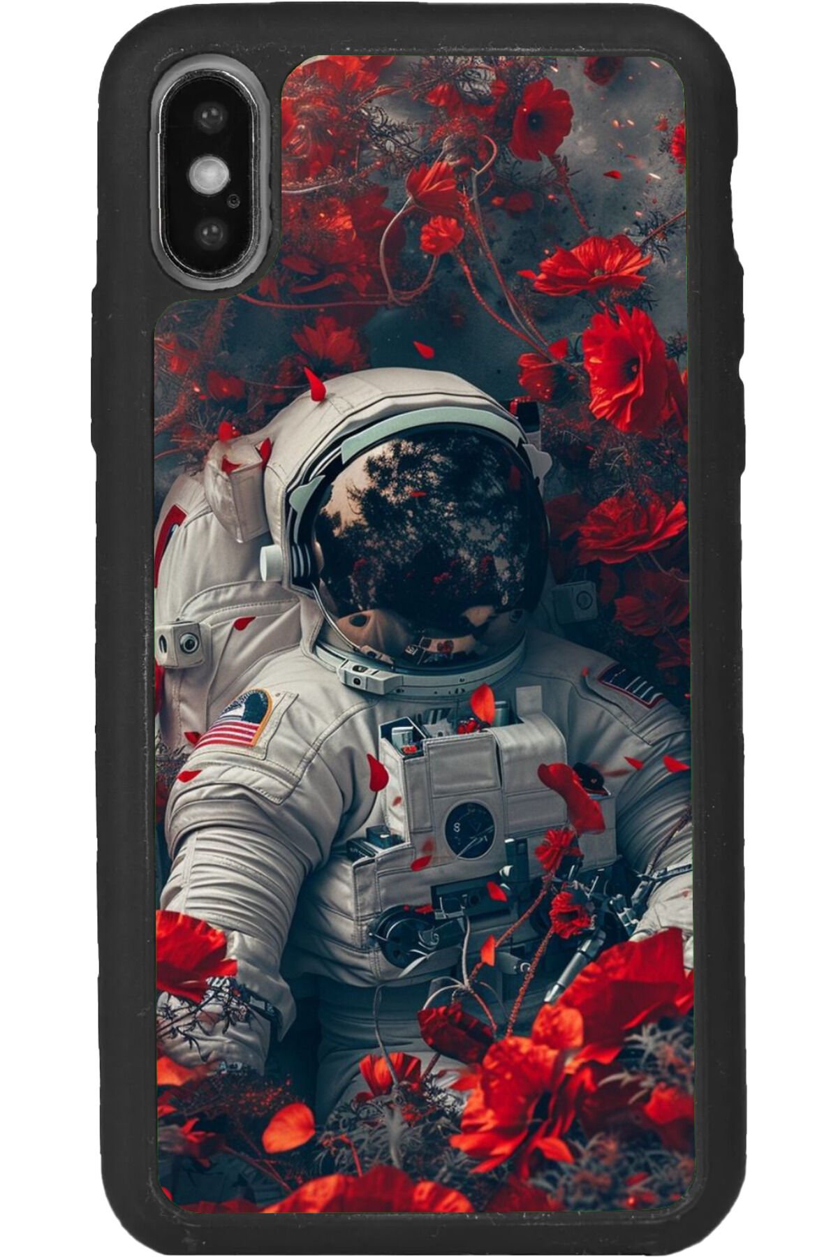 iPhone XS Max Uyumlu Mat Siyah uyumlu Kılıf – Yumuşak Silikon, Koruyucu, Şok Emici Kapak