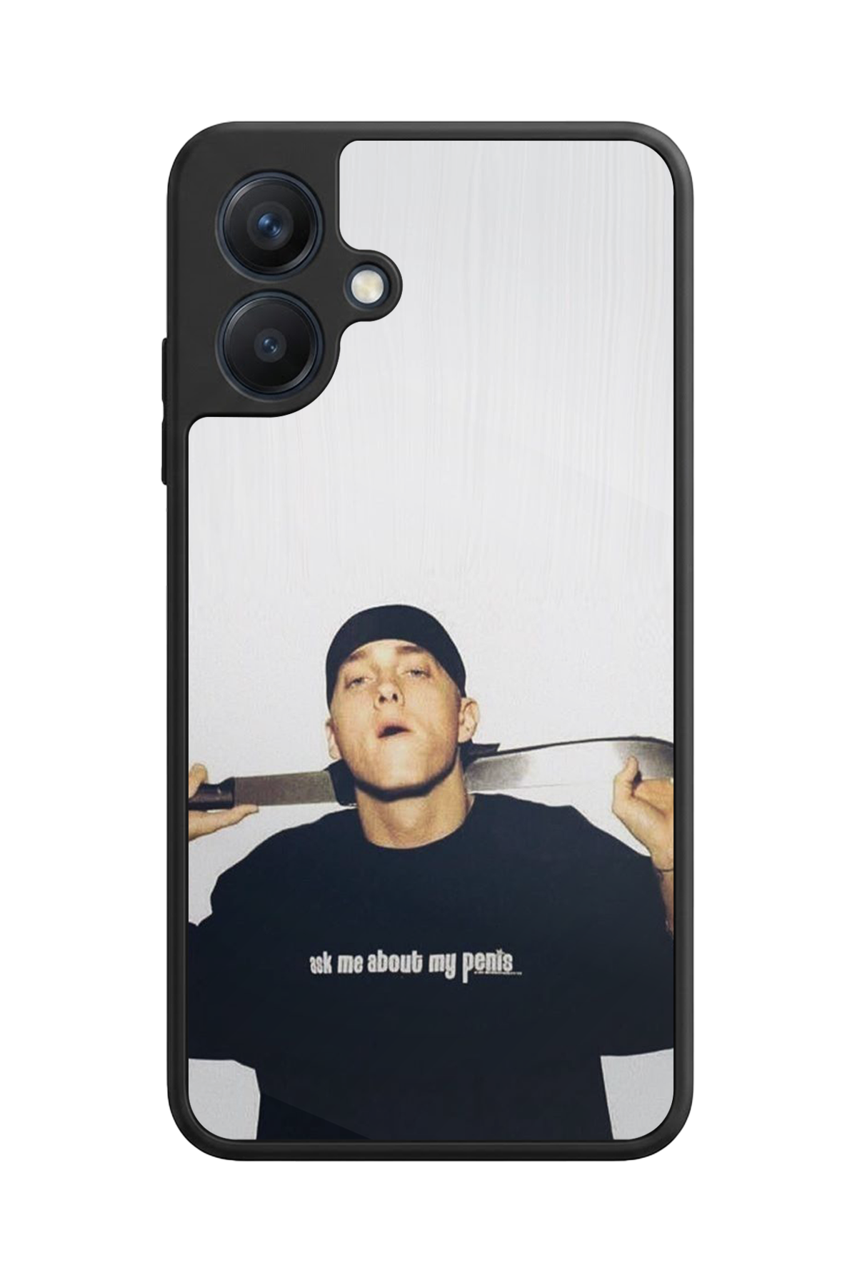 Samsung Galaxy A07 Uyumlu Eminem Tasarımlı Glossy Premium Kılıf