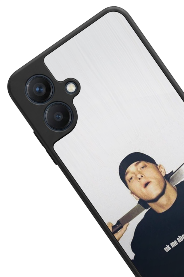Samsung Galaxy A07 Uyumlu Eminem Tasarımlı Glossy Premium Kılıf