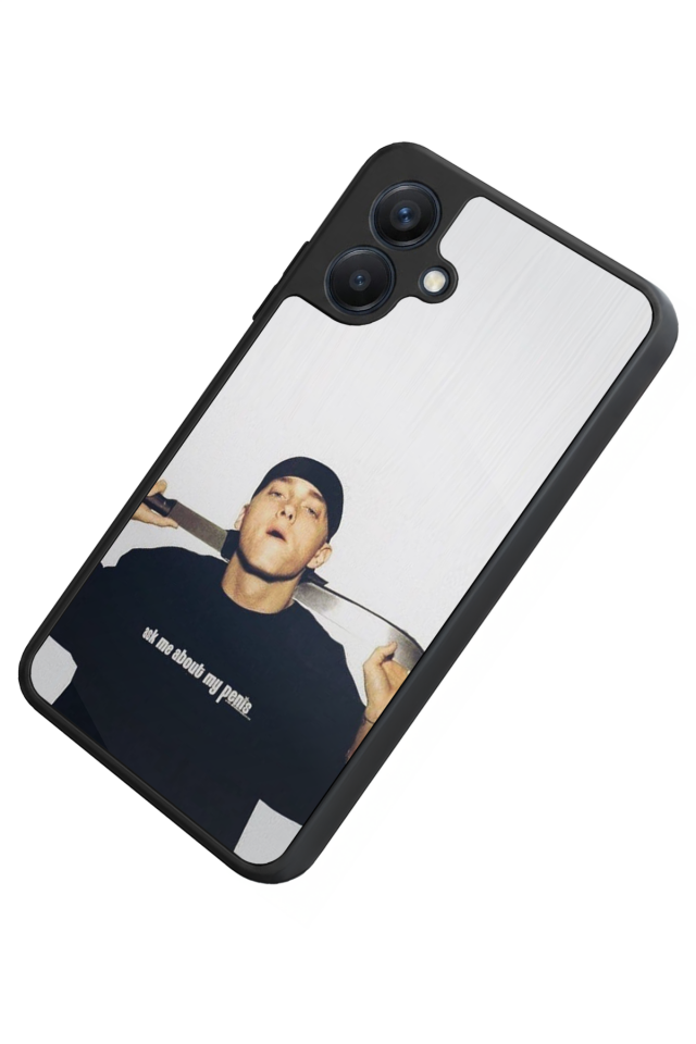 Samsung Galaxy A07 Uyumlu Eminem Tasarımlı Glossy Premium Kılıf