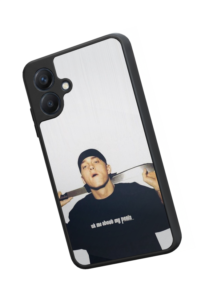 Samsung Galaxy A07 Uyumlu Eminem Tasarımlı Glossy Premium Kılıf