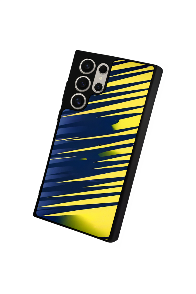 Samsung Galaxy S22 Ultra Uyumlu Fenerbahce Tasarımlı Glossy Premium Kılıf