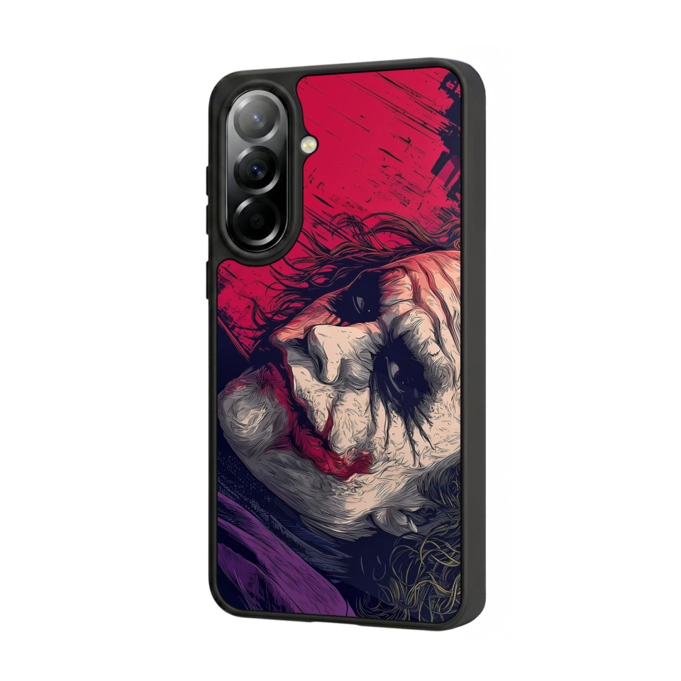 Samsung Galaxy A37 Uyumlu Joker Tasarımlı Glossy Premium Kılıf
