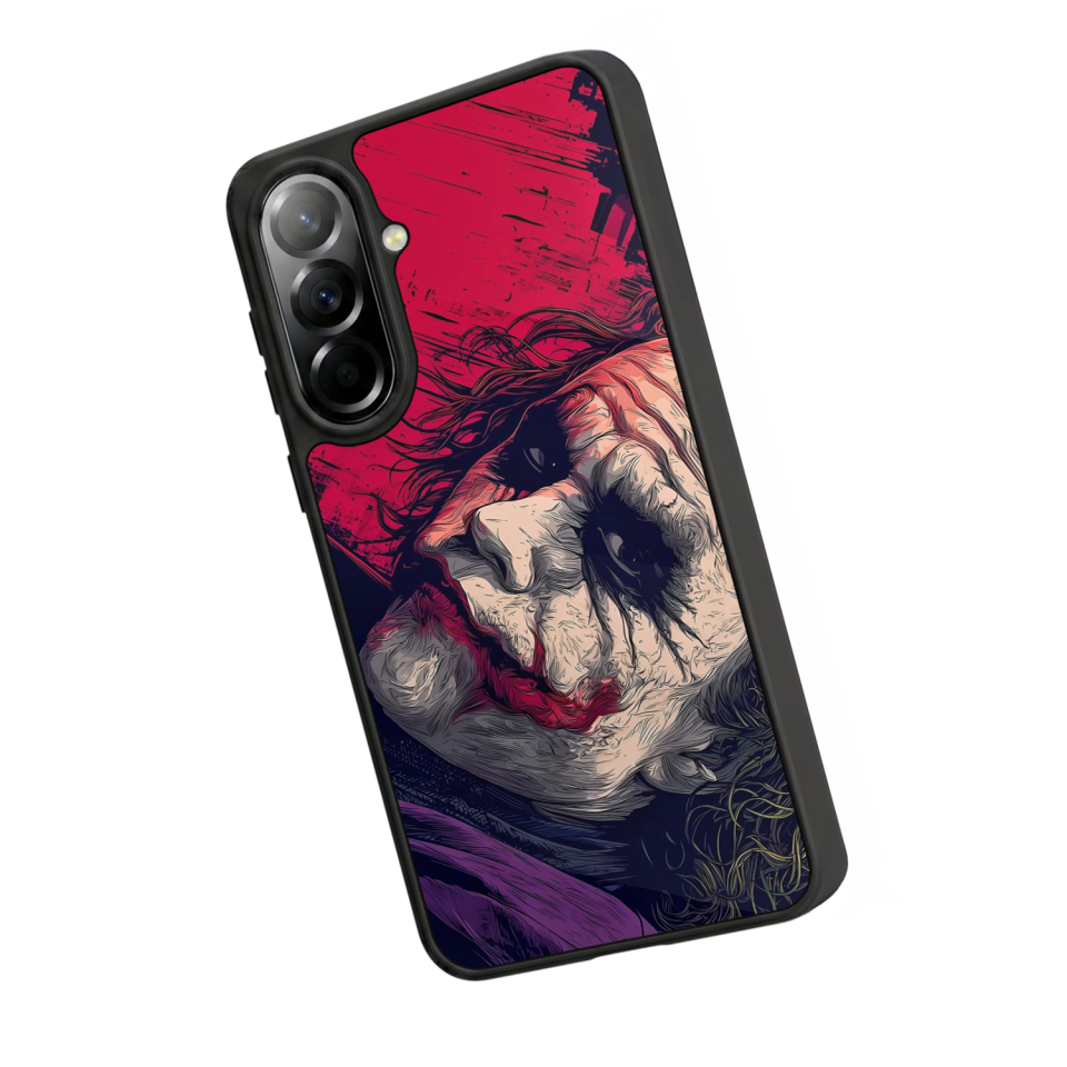 Samsung Galaxy A37 Uyumlu Joker Tasarımlı Glossy Premium Kılıf
