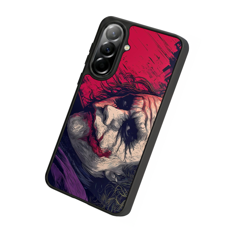 Samsung Galaxy A37 Uyumlu Joker Tasarımlı Glossy Premium Kılıf