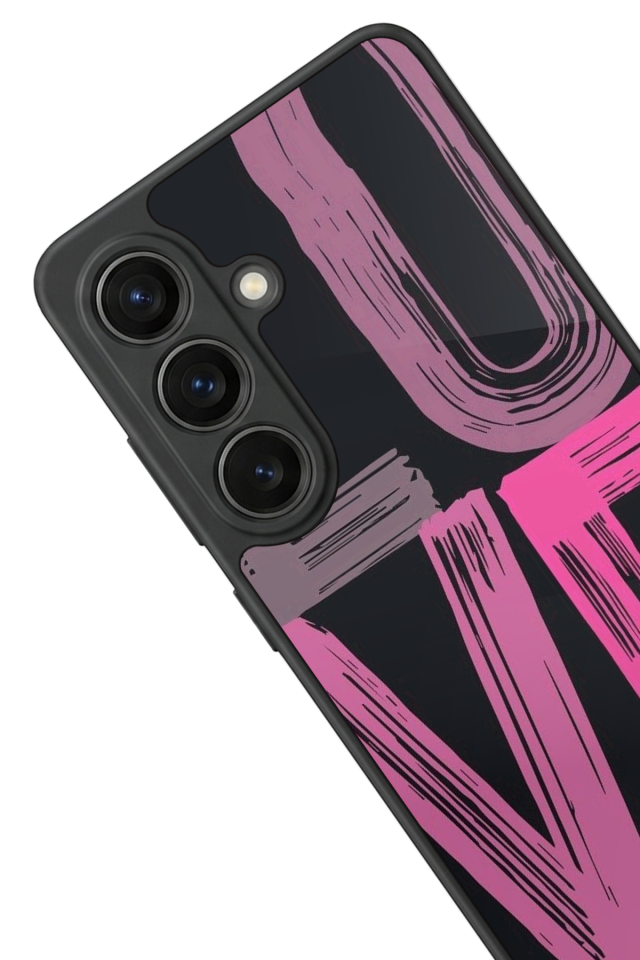 Samsung Galaxy S26 Uyumlu Love Tasarımlı Glossy Premium Kılıf