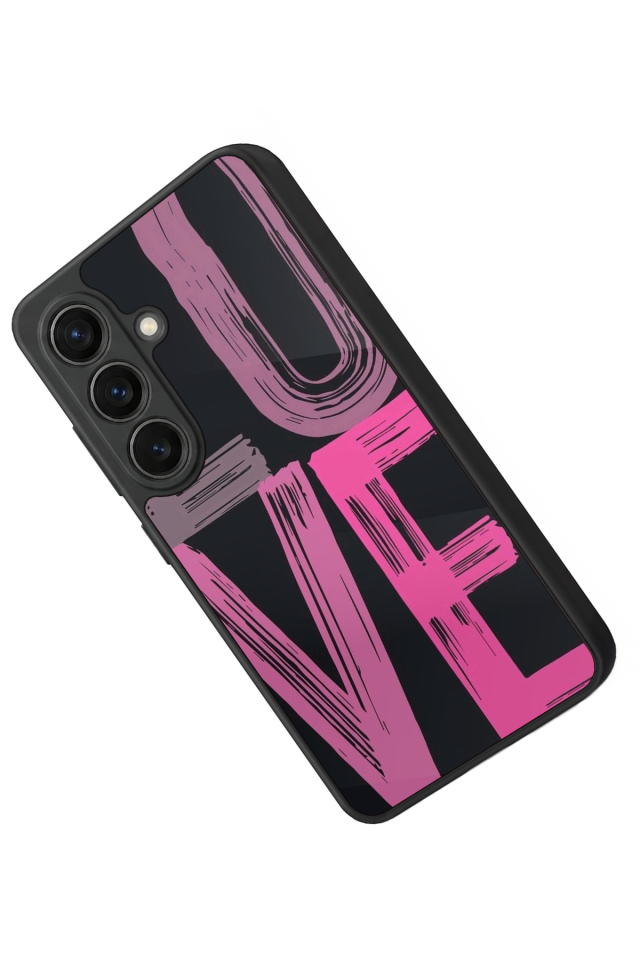 Samsung Galaxy S26 Uyumlu Love Tasarımlı Glossy Premium Kılıf