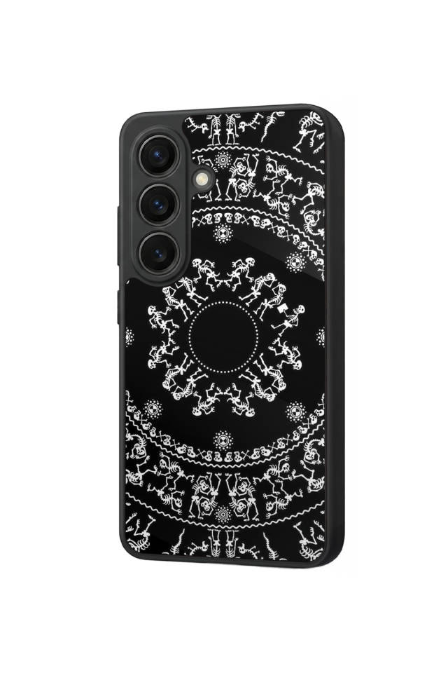 Samsung Galaxy S26 Uyumlu Mandala Tasarımlı Glossy Premium Kılıf