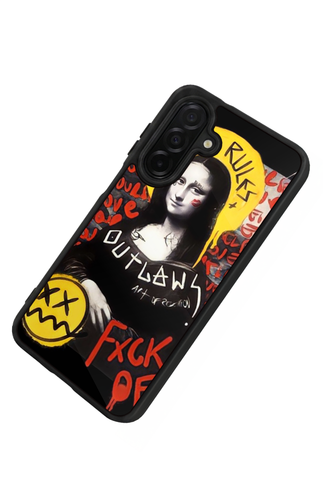 Samsung Galaxy A36 Uyumlu Monalisa Tasarımlı Glossy Premium Kılıf