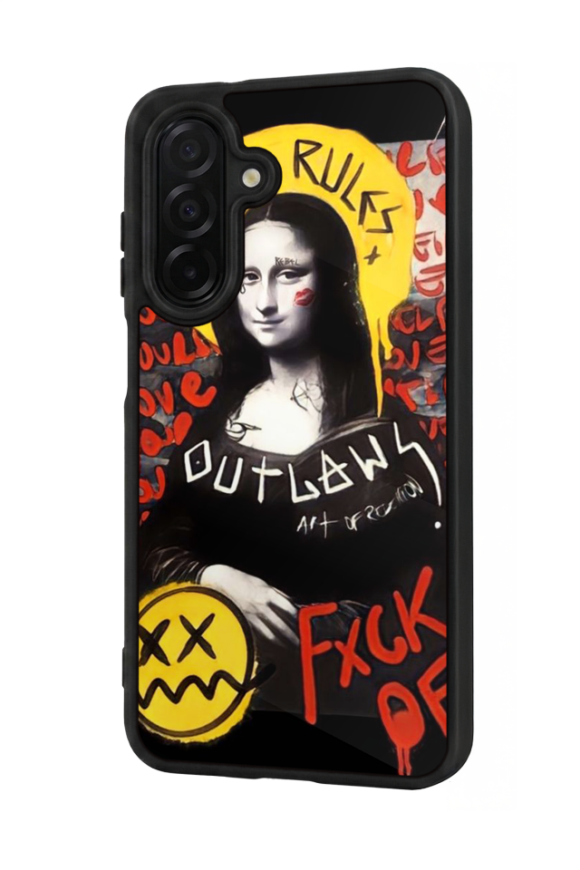 Samsung Galaxy A36 Uyumlu Monalisa Tasarımlı Glossy Premium Kılıf