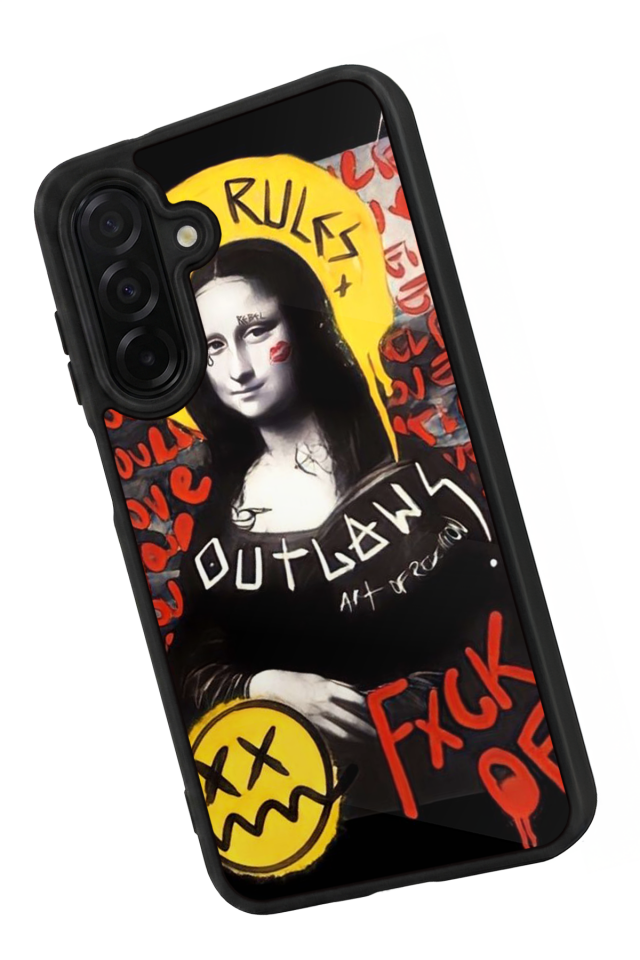 Samsung Galaxy A36 Uyumlu Monalisa Tasarımlı Glossy Premium Kılıf