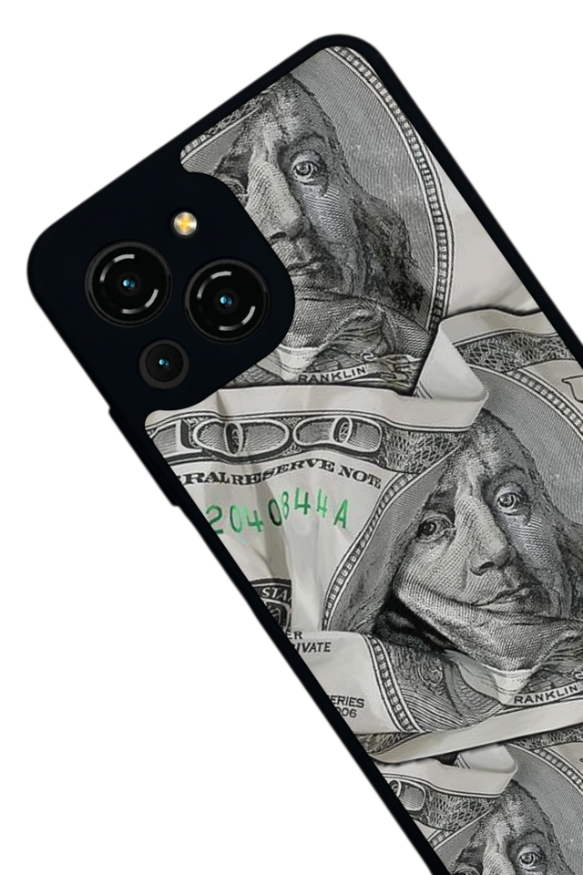 Reeder S23 Pro Max Uyumlu Money Para Tasarımlı Glossy Premium Kılıf