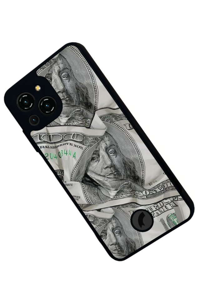 Reeder S23 Pro Max Uyumlu Money Para Tasarımlı Glossy Premium Kılıf