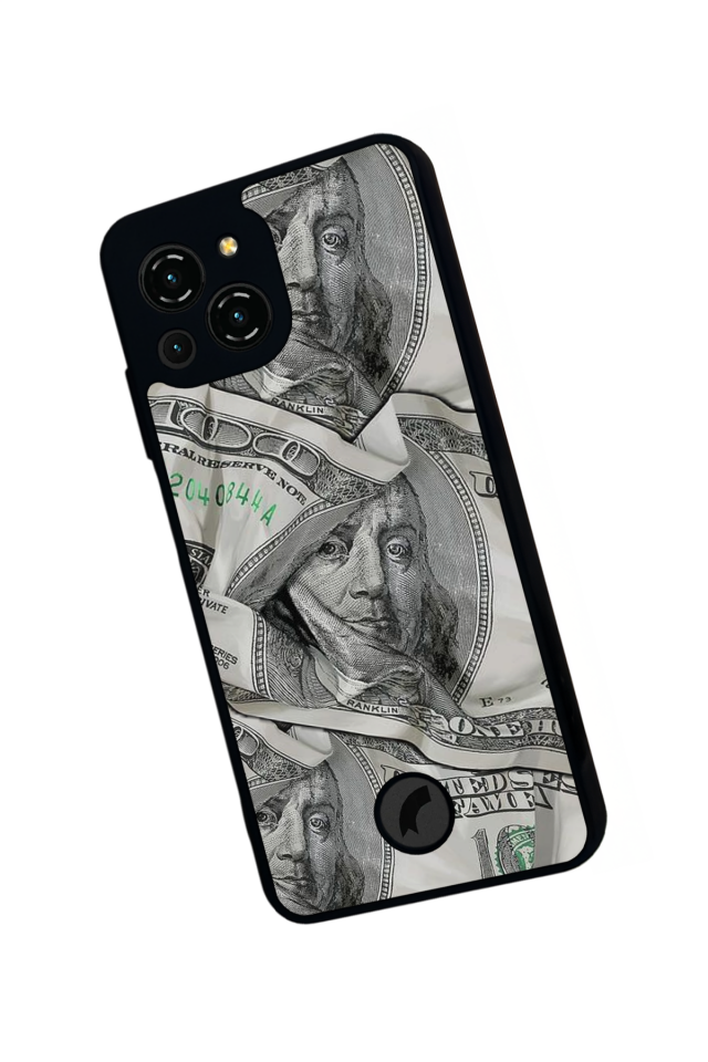 Reeder S23 Pro Max Uyumlu Money Para Tasarımlı Glossy Premium Kılıf