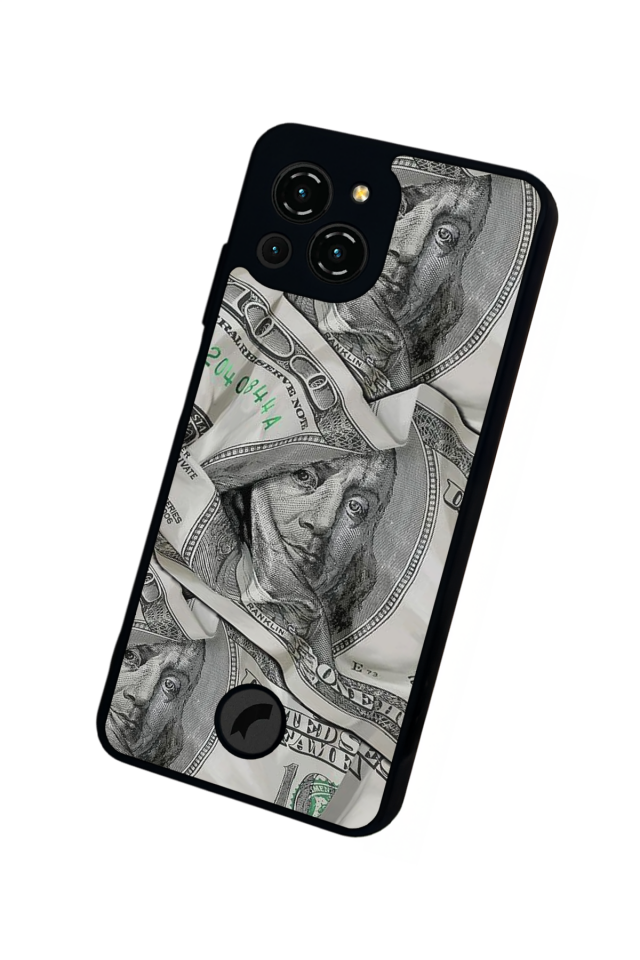 Reeder S23 Pro Max Uyumlu Money Para Tasarımlı Glossy Premium Kılıf