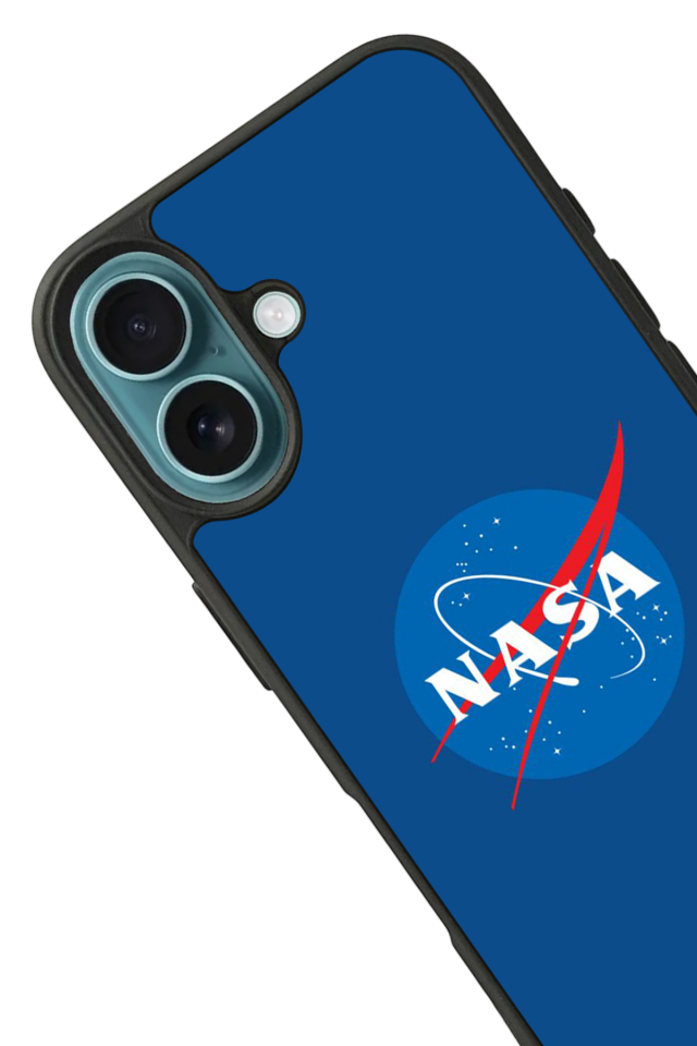 iPhone 16 Plus Uyumlu Nasa Tasarımlı Glossy Premium Kılıf