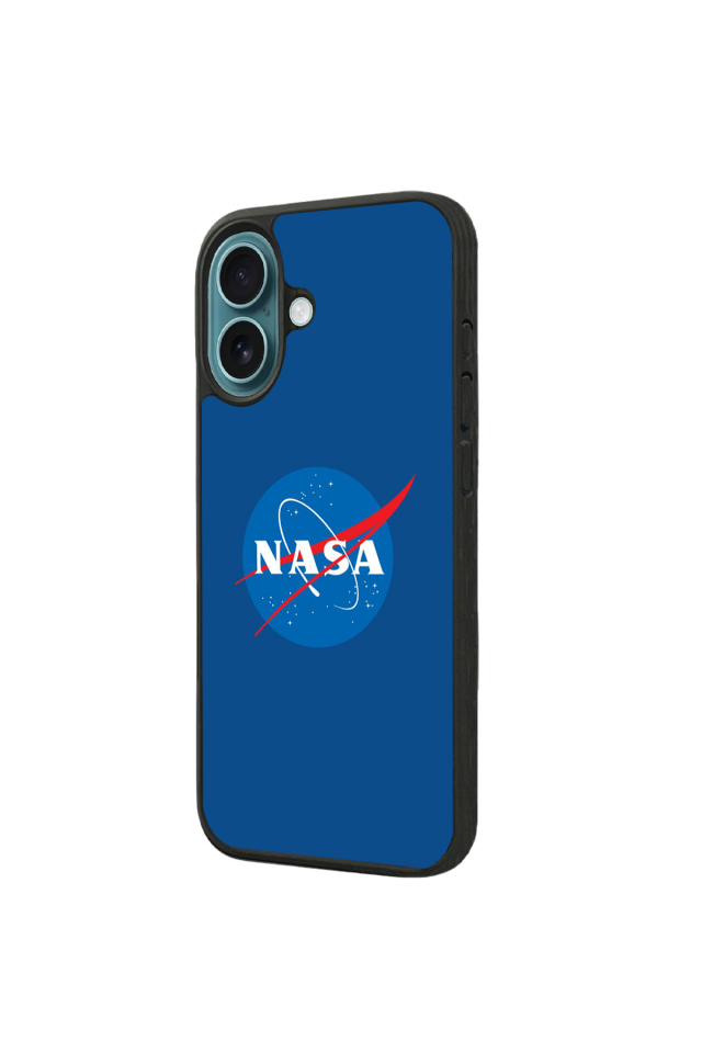 iPhone 16 Plus Uyumlu Nasa Tasarımlı Glossy Premium Kılıf