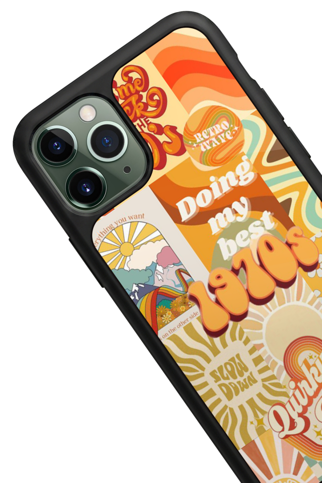 iPhone 11 Pro Uyumlu Poster Tasarımlı Glossy Premium Kılıf