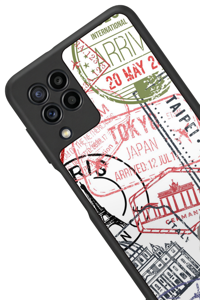 Samsung Galaxy M22 Uyumlu Poster Tasarımlı Glossy Premium Kılıf