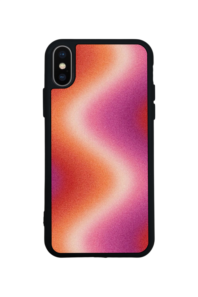 iPhone X/ XS Uyumlu Soft Degrade Tasarımlı Glossy Premium Kılıf