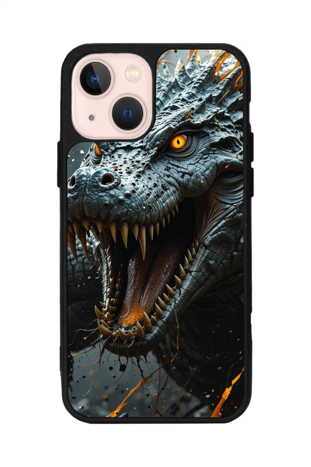 iPhone 15 Uyumlu T-ReiPhone 15 Tasarımlı Glossy Premium Kılıf