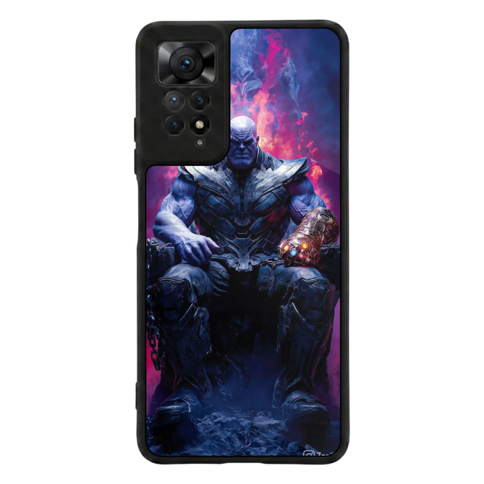 Xiaomi Redmi Note 12 Pro Uyumlu Thanos Tasarımlı Glossy Premium Kılıf
