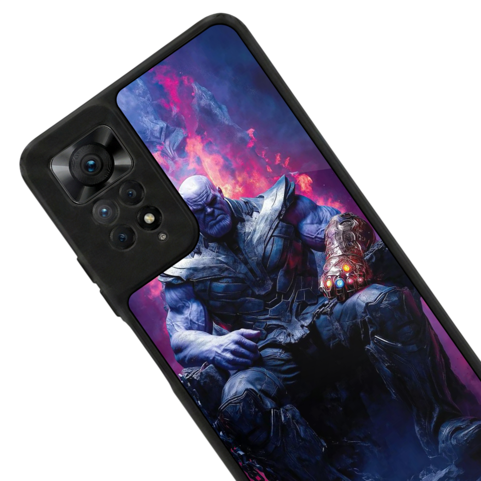 Xiaomi Redmi Note 12 Pro Uyumlu Thanos Tasarımlı Glossy Premium Kılıf