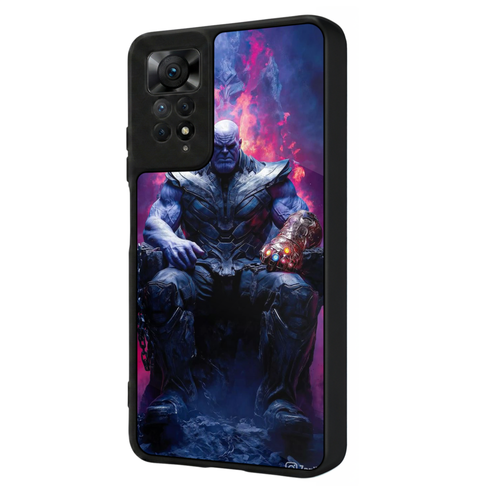 Xiaomi Redmi Note 12 Pro Uyumlu Thanos Tasarımlı Glossy Premium Kılıf