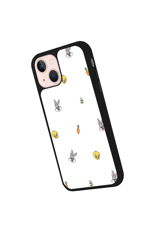 iPhone 13 Mini Uyumlu Tweety Tasarımlı Glossy Premium Kılıf