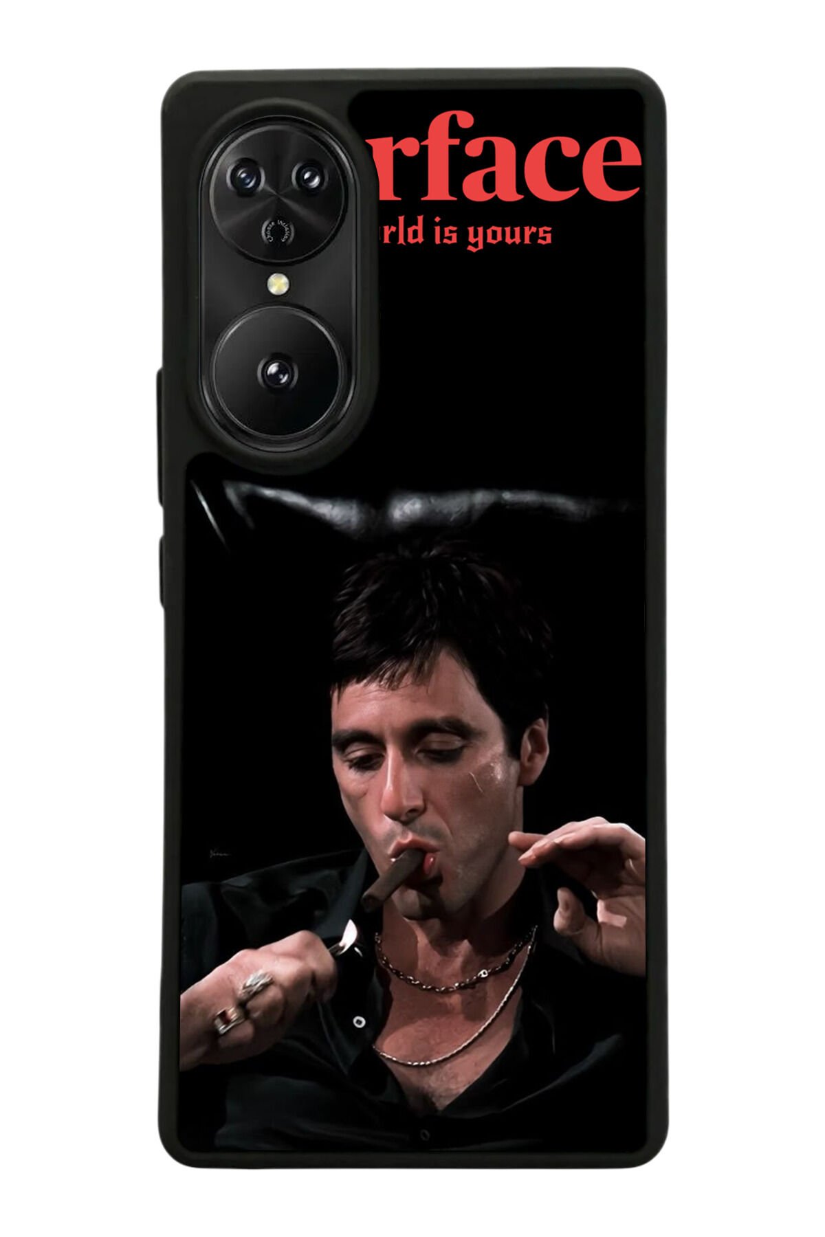 Reeder S19 Max Pro S EDGE Uyumlu Scarface Tasarımlı Glossy Premium Kılıf