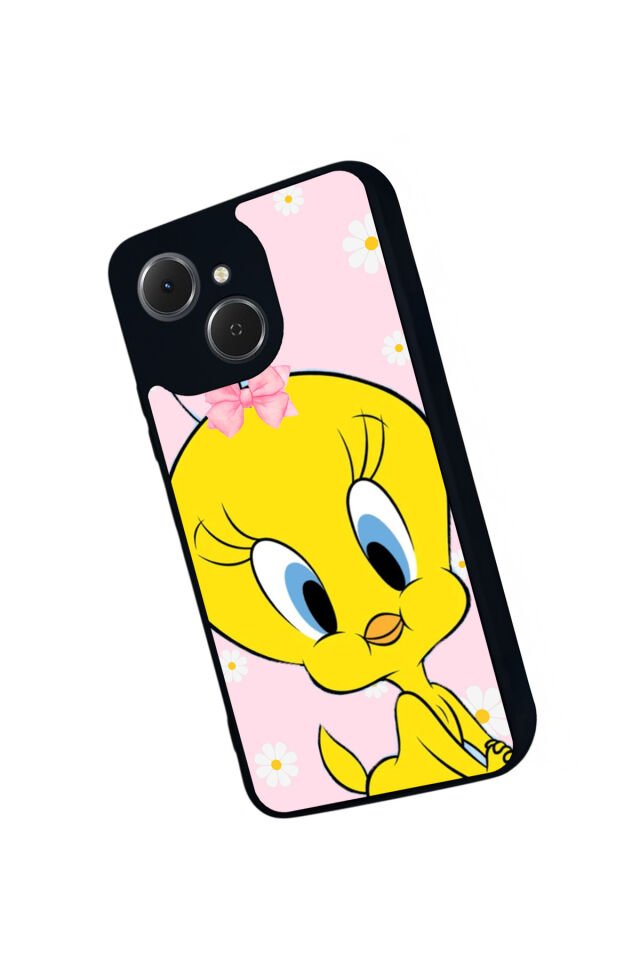 Tecno Spark 40C Uyumlu Tweety Tasarımlı Glossy Premium Kılıf