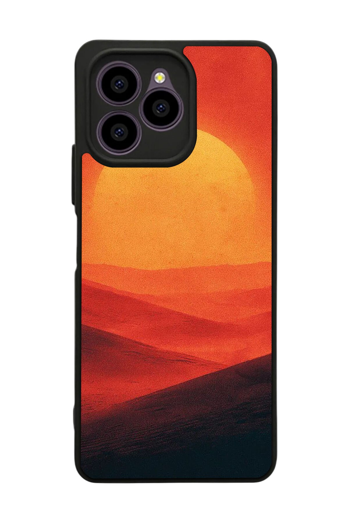 Omix X6 Uyumlu Güneş Tasarımlı Glossy Premium Kılıf