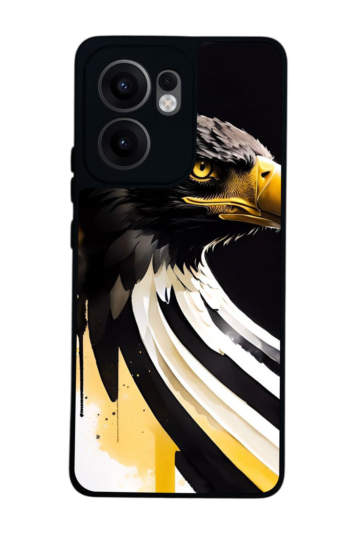 Oppo Reno 13F Uyumlu Besiktas Tasarımlı Glossy Premium Kılıf