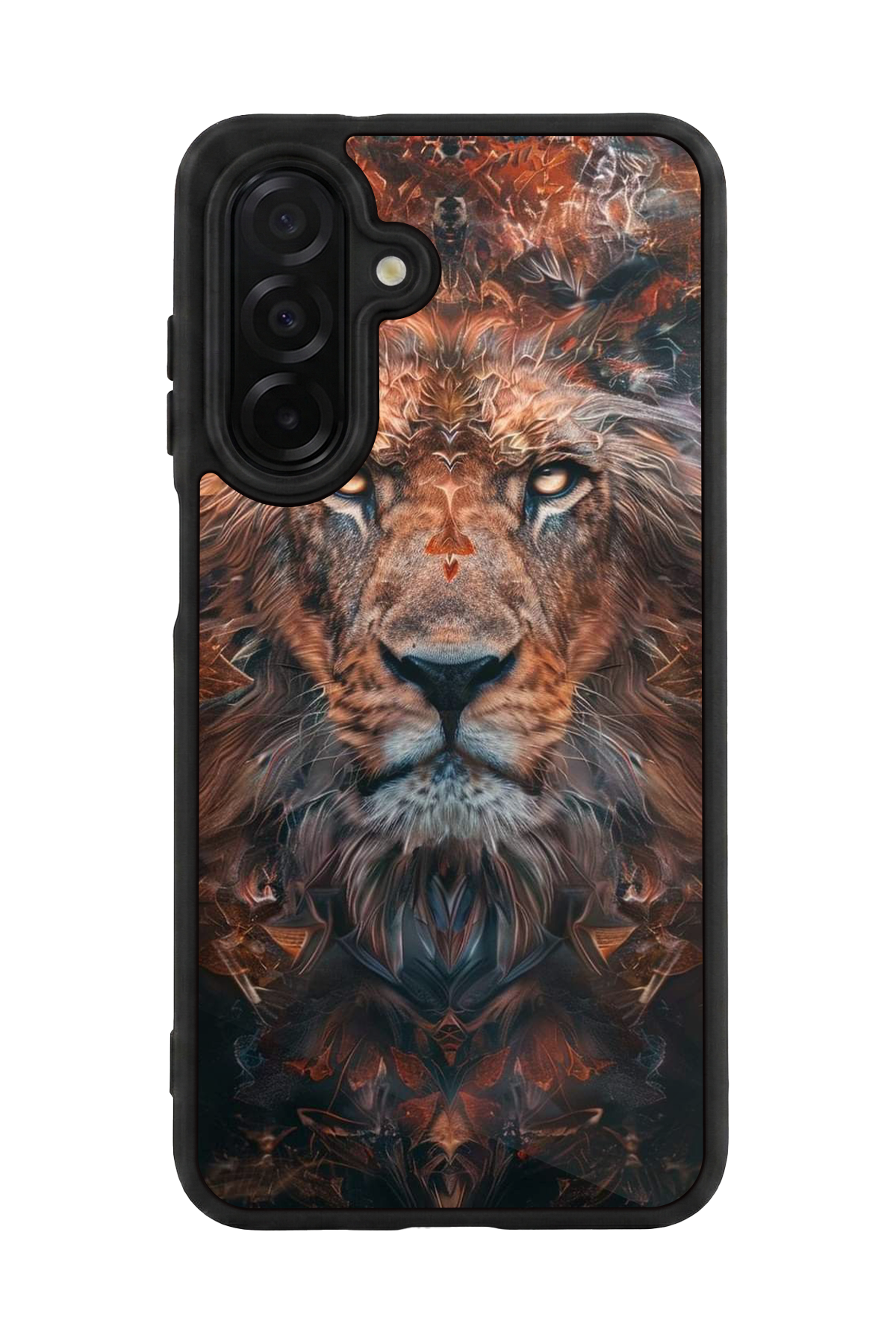 Samsung Galaxy A56 Uyumlu Aslan Tasarımlı Glossy Premium Kılıf