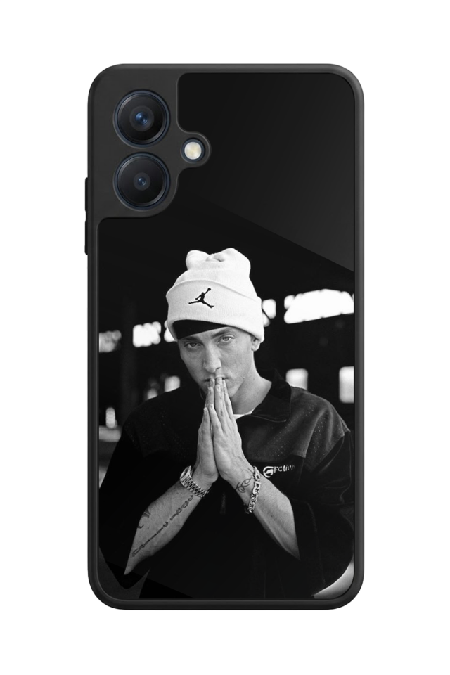 Samsung Galaxy A07 Uyumlu Eminem Tasarımlı Glossy Premium Kılıf