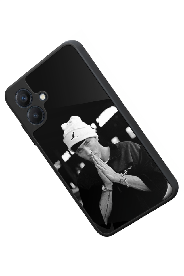 Samsung Galaxy A07 Uyumlu Eminem Tasarımlı Glossy Premium Kılıf