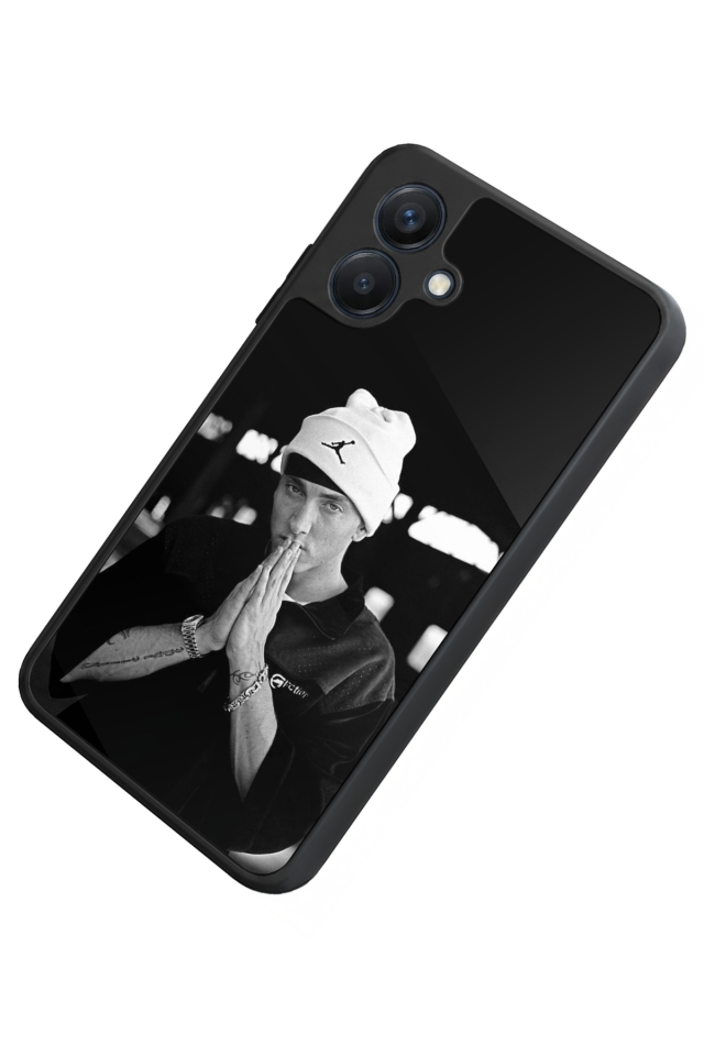 Samsung Galaxy A07 Uyumlu Eminem Tasarımlı Glossy Premium Kılıf