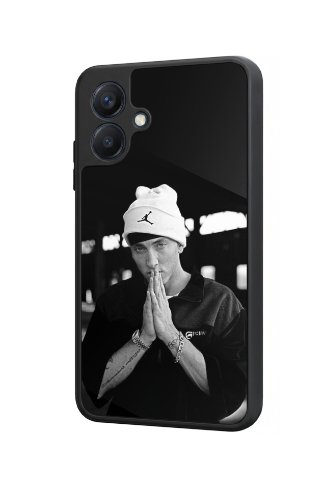 Samsung Galaxy A07 Uyumlu Eminem Tasarımlı Glossy Premium Kılıf