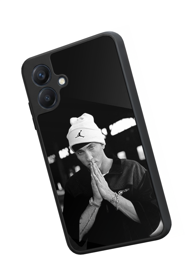 Samsung Galaxy A07 Uyumlu Eminem Tasarımlı Glossy Premium Kılıf