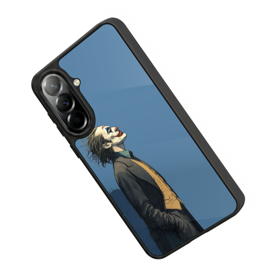 Samsung Galaxy A37 Uyumlu Joker Tasarımlı Glossy Premium Kılıf