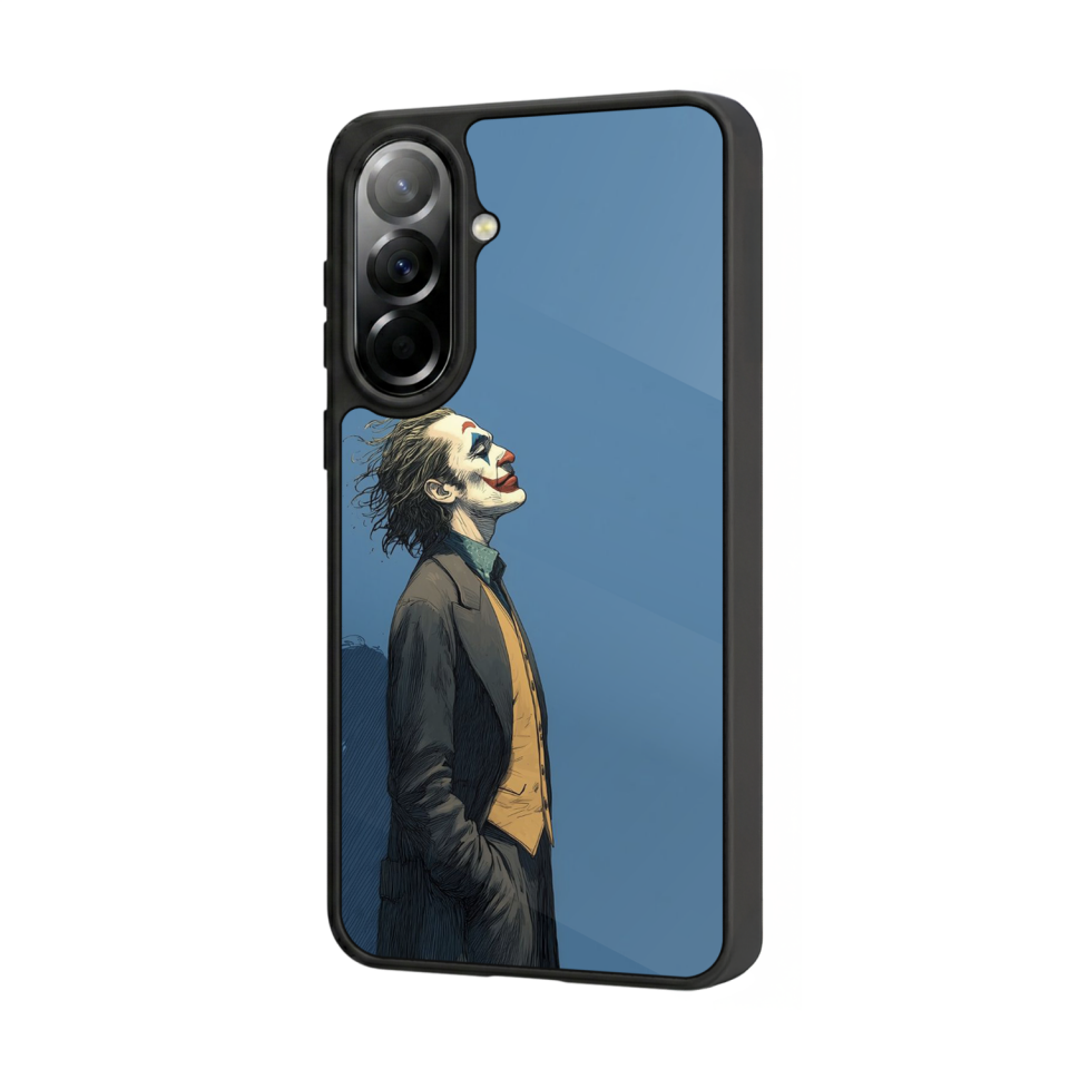 Samsung Galaxy A37 Uyumlu Joker Tasarımlı Glossy Premium Kılıf